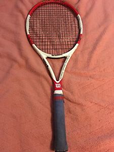 wilson six one 95 4 3/8 tennis racket