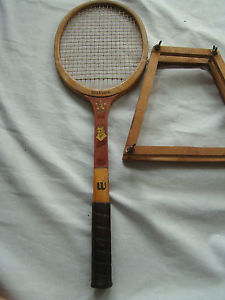 Vintage Wilson 5 Star Tony Trabert Wood Tennis Racquet #16T113