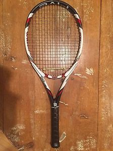 Wilson Tennis Racket Five BLX 4 1/4 Grip  Used