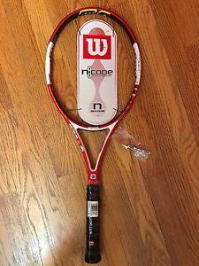 Wilson Ncode Nsix-one Tennis Racquet 16x18 4 3/8 Grip