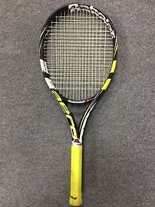 Babolat Aeropro Drive 4 1/2 STRUNG (Tennis Racket 2013 300g 10.6oz FSI Cortex)