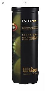 WILSON T1071 US OPEN Extra Duty TENNIS BALLS 1 Case (72 Balls/24 cans) T106200