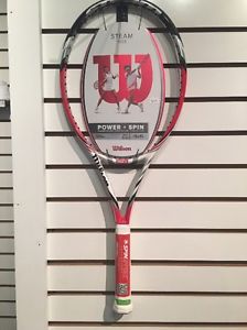 Wilson Steam 105 S Tennis Racquet | 4 3/8" Grip | Brand New