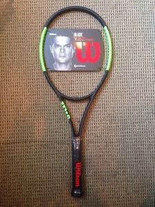 New Wilson Blade 98 18x20 Tennis Racket Grip size 4 3/8