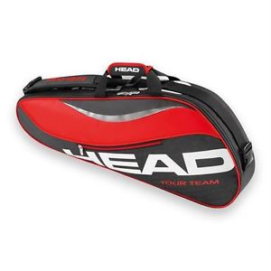 *NEW* Head Tour Team 2016 Pro 3 Pack Black/Red Tennis Bag