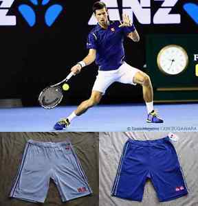 UNIQLO×Novak Djokovic Tennis Shorts Men 2016 Australian Open Blue White FS Japan