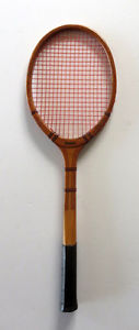 Antique Vintage Wooden Wards National Tennis Racket