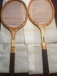 X2 Corsair Deluxe Pro Tennis Racketts In Great Shape RARE !