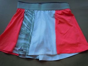 adidas x Stella McCartney - Tennis Skort (M/Long) Red / White-Grey AP4845