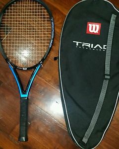 Wilson Triad Hammer 4.0 Tennis Racquet racket  with case