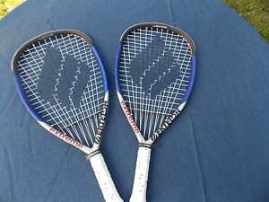 Two Ektelon Extreme 1100 Racquetball Racquets 4 /4" Grip