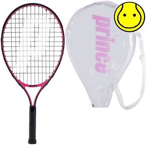 NEW 2016 Prince Pink 23 Junior Tennis Racquet - Strung with Cover