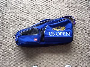 WILSON US OPEN Multi Racket Tennis Bag Blue