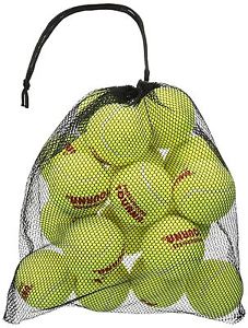 Tourna Mesh Carry Bag of 18 Tennis Balls