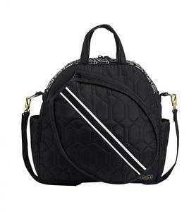 Cinda B Tennis Tote Bag in Jet Set Black