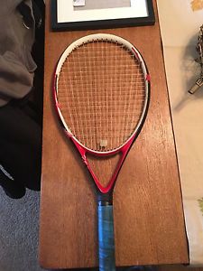 Wilson W2 Spicy Ruby Ncode Tennis Racquet