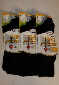 Thorlo Unisex 3 Pair Crew Heavyweight Tennis Socks Large 9-12.5