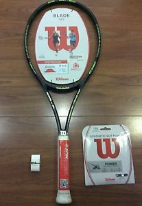 NEW Wilson Blade 98s! FREE Stringing, Sony Sensor ready  Grip 4 1/4