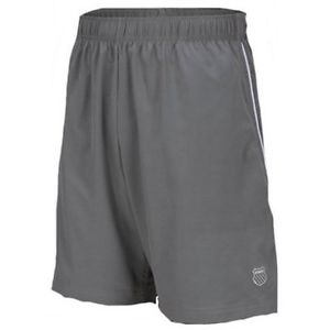 K-Swiss Men's Stingray Grey Training Woven Tennis Shorts (Sz XL) Factory Sealed