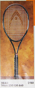 Head Trisys 230 IDS Midplus 660 Racquet 4 1/2 Austria DPW Ventoris Racket