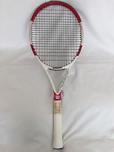 WILSON SIX ONE 95 BLX TENNIS RACQUET Racket Very Good Condition