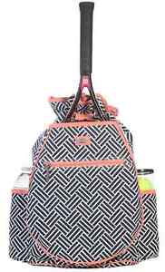 Ame & Lulu Nantasket Tennis Backpack - Tennis Racquet Racket bag - Auth Dealer