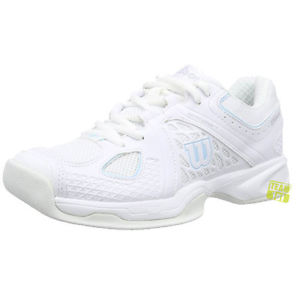 Wilson Mujer Zapatillas de tenis Zapatos de salón NVISION CARPET blanco turquesa