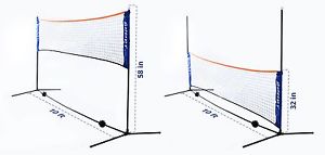 10 Ft Tennis Net Stand for Quickstart Tennis. Total weight 6.2 pounds. Perfec...