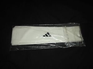 Adidas White Tie Headband