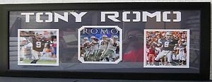 Tony Romo Dallas Cowboys NFL Football,96 cm Photo Murale Bois,Memorabilia,Neuf