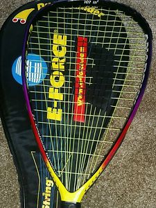 E-Force Anarchy 107 Square inch 195 g , 22" Longstring Racquetball Racquet