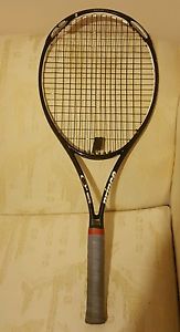 PRINCE O3 SPEEDPORT WHITE 100 MIDPLUS RACQUET (4 3/8) NEW STRINGS/GRIP!!