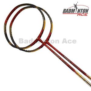 2 X APACS N-Force 111 Red Badminton Racket Free String and Grip