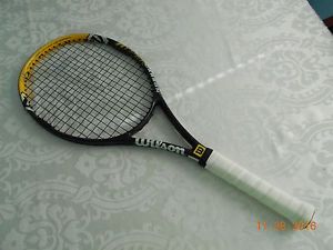 WILSON HYPER CARBON 6.3 ,USED TENNIS RACQUET