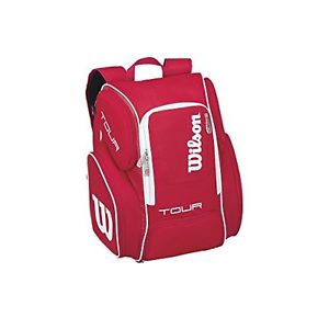 Wilson Tour V Backpack Large Tennis Racket Bag Red L Size WRZ843696 New