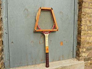 1950s Wooden Tennis Racquet - Doris Hart Signature Model - Vintage Tennis Racket