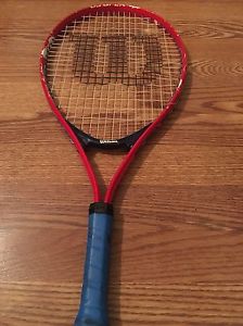 Wilson US Open Junior Tennis Racquet Red/Blue 23-Inch