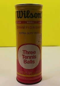 Vintage Wilson Tennis Balls Canister