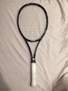 Wilson Blade 98 18x20 4 1/4 STRUNG (Tennis Racket Racquet 304g 10.7oz 2015 blx)