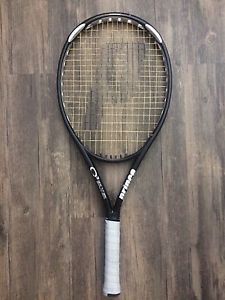 Prince O3 Silver Oversize TT 118 Sq In Tennis Racquet 4 and 3/8" Grip + Overwrap