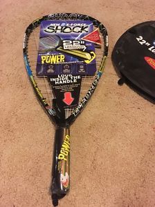 E Force Shock 22" Longstring Racquetball Racquet - Tear Shape Head NEW