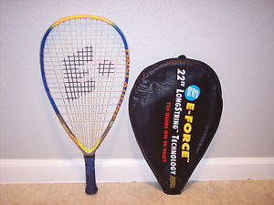E-Force Onslaught 225 Gram Racquetball Racquet Racketball 22" Longstring
