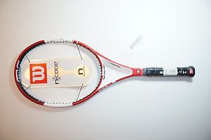 NEW WILSON NCODE SIX ONE TEAM 95 TENNIS RACKET 4 3/8 USL3 EU3 NSIX 6.1