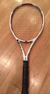 USED VOLKL ORGANIX 6 TENNIS RACQUET UNSTRUNG, NO COVER GRIP 4 1/4