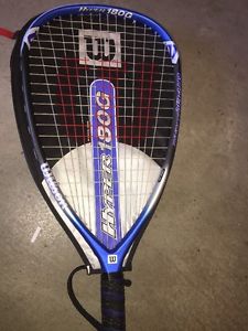 Wilson HYPER CARBON 180G Racquetball Racket Racquet-Good Shape