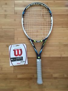 WILSON BLX JUICE 100S "SPIN EFFECT" TENNIS RACQUET (4 3/8) WOW LQQK HERE!