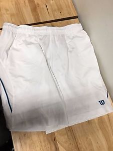 Mens wilson tennis shorts size L