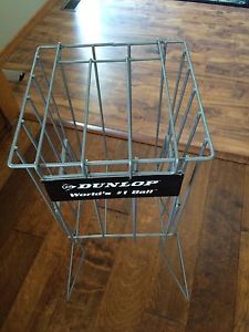 Dunlop Tennis Ball Training Portable Pick Up Hopper Metal Basket 75 Ball Carrier