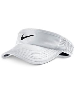 Nike Women's Court Dri-FIT Featherlight Visor Color White Size Small/X-Small