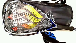 EKTELON TURBO 1100 racquet F3 graphite/fusionlite longbody powerring w/ glove